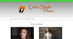 Desktop Screenshot of letsstyle.de